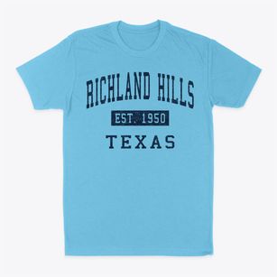 Richland Hills Texas Classic Established Classic Dad T-Shirt