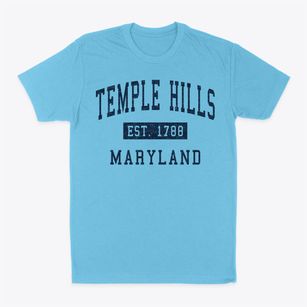 Temple Hills Maryland Classic Established Classic Dad T-Shirt