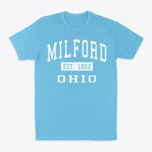Milford Ohio Classic Established Classic Dad T-Shirt