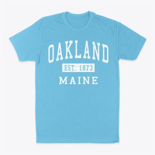 Oakland Maine Classic Established Classic Dad T-Shirt