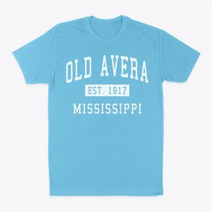 Old Avera Mississippi Classic Established Classic Dad T-Shirt