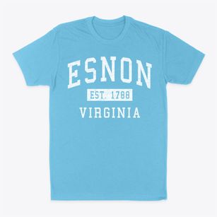 Esnon Virginia Classic Established Classic Dad T-Shirt