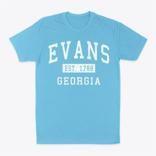 Evans Georgia Classic Established Classic Dad T-Shirt