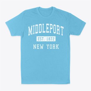 Middleport New York Classic Established Classic Dad T-Shirt