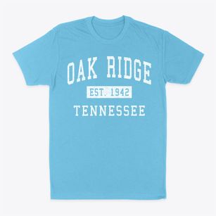 Oak Ridge Tennessee Classic Established Classic Dad T-Shirt