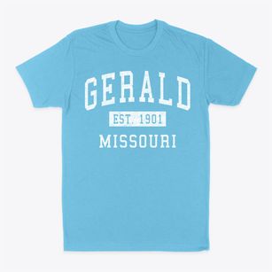 Gerald Missouri Classic Established Classic Dad T-Shirt