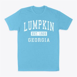 Lumpkin Georgia Classic Established Classic Dad T-Shirt