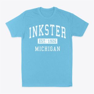 Inkster Michigan Classic Established Classic Dad T-Shirt
