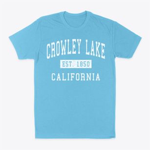 Crowley Lake California Classic Established Classic Dad T-Shirt