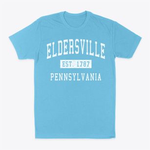 Eldersville Pennsylvania Classic Established Classic Dad T-Shirt