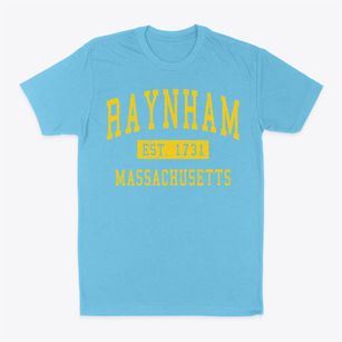 Raynham Massachusetts Classic Established Classic Dad T-Shirt