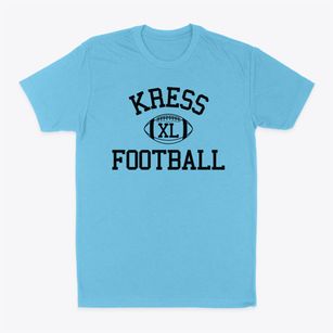 Kress High School Classic Football Classic Dad T-Shirt
