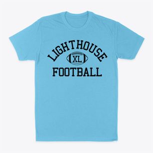 Lighthouse Community Charter High School Classic Football Classic Dad T-Shirt