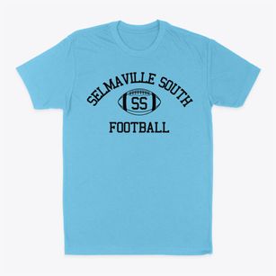 Selmaville South School Classic Football Classic Dad T-Shirt