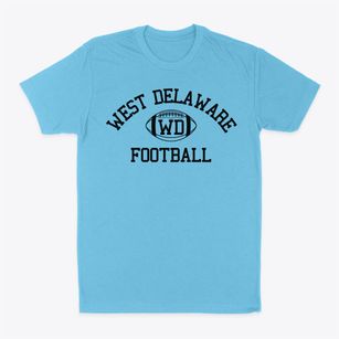 West Delaware High School Classic Football Classic Dad T-Shirt