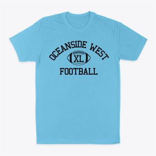 Oceanside West High School Classic Football Classic Dad T-Shirt
