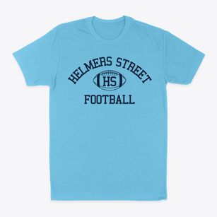 Helmers Street Christian School Classic Football Classic Dad T-Shirt