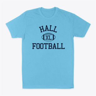 Hall High School Classic Football Classic Dad T-Shirt
