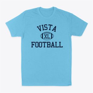 Vista School Classic Football Classic Dad T-Shirt
