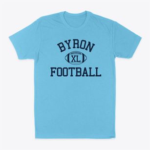 Byron High School Classic Football Classic Dad T-Shirt