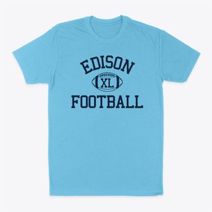 Thomas Edison High School Classic Football Classic Dad T-Shirt