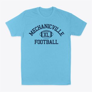 Mechanicville High School Classic Football Classic Dad T-Shirt