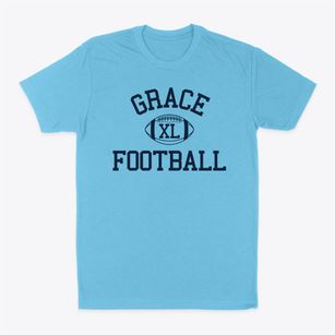 Grace Christian School Classic Football Classic Dad T-Shirt