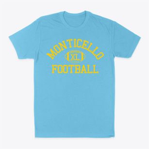 Monticello High School Classic Football Classic Dad T-Shirt