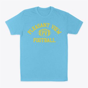 Pleasant View School Classic Football Classic Dad T-Shirt
