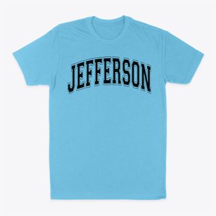 Jefferson Elementary School Varsity Arch Classic Dad T-Shirt