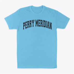 Perry Meridian 6th Grade Academy Varsity Arch Classic Dad T-Shirt