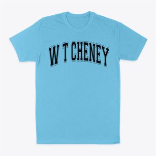 W T Cheney Elementary School Varsity Arch Classic Dad T-Shirt