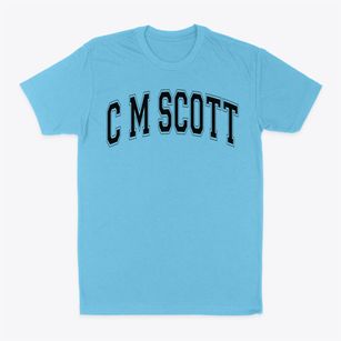 C M Scott Development Center Varsity Arch Classic Dad T-Shirt