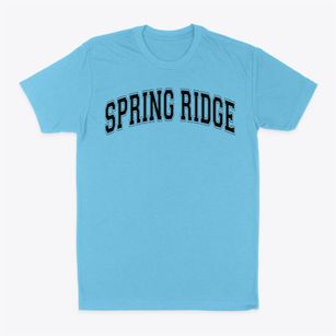 Spring Ridge Elementary School Varsity Arch Classic Dad T-Shirt