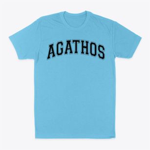 Agathos Classical School Varsity Arch Classic Dad T-Shirt