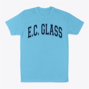 E.c. Glass High School Varsity Arch Classic Dad T-Shirt