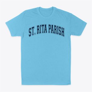 St Rita Parish Varsity Arch Classic Dad T-Shirt