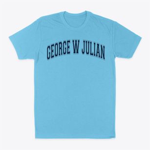 George W Julian Elementary School 57 Varsity Arch Classic Dad T-Shirt