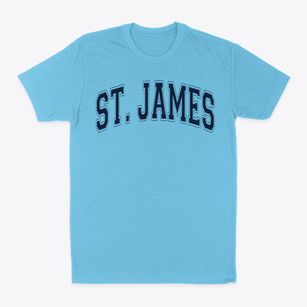 Saint James Catholic School Varsity Arch Classic Dad T-Shirt