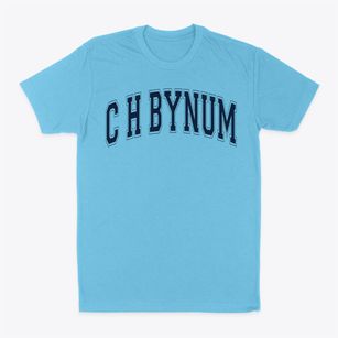 C H Bynum Elementary School Varsity Arch Classic Dad T-Shirt