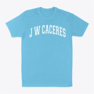 J W Caceres Elementary School Varsity Arch Classic Dad T-Shirt