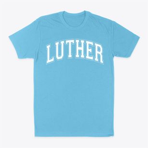 Luther Memorial School Varsity Arch Classic Dad T-Shirt