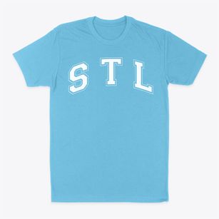S T L Varsity Arch Classic Dad T-Shirt