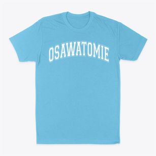 Osawatomie High School Varsity Arch Classic Dad T-Shirt
