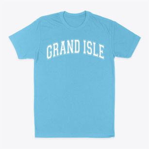 Grand Isle School Varsity Arch Classic Dad T-Shirt