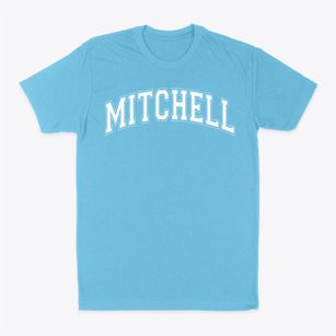 Mitchell Elementary School Varsity Arch Classic Dad T-Shirt