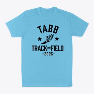 Tabb Middle School Track and Field Classic Dad T-Shirt