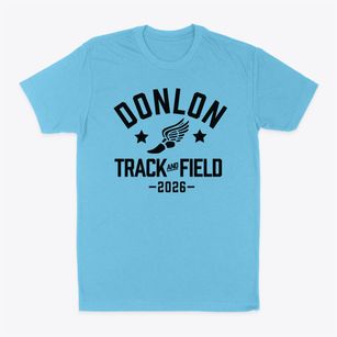 Donlon Elementary School Track and Field Classic Dad T-Shirt