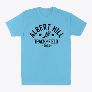 Albert Hill Middle School Track and Field Classic Dad T-Shirt