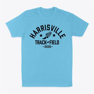 Harrisville Elementary School Track and Field Classic Dad T-Shirt